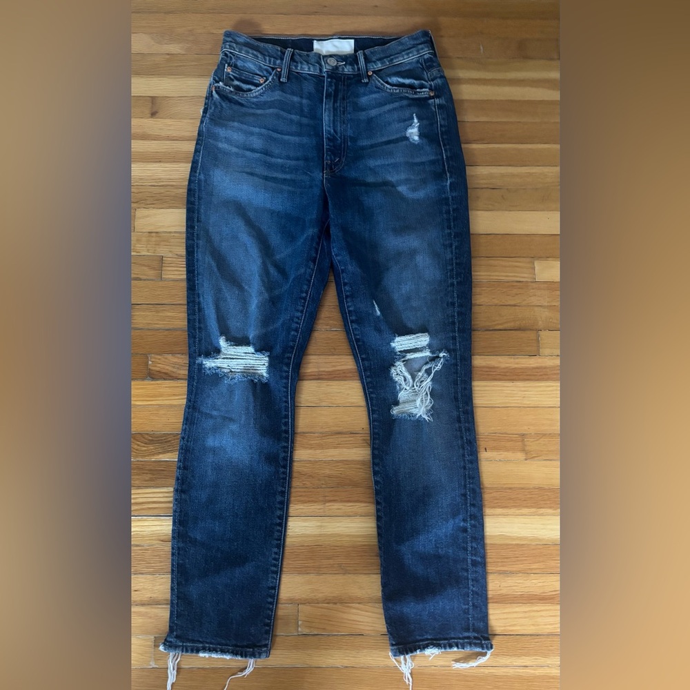 MOTHER The Swooner Crop size 26 retail $289 - Picture 2 of 7